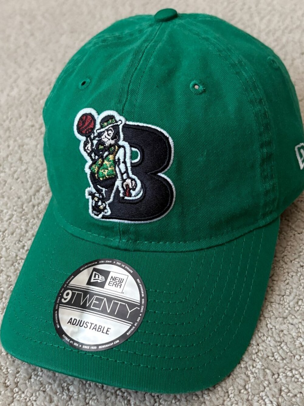 New Era Boston Celtics 9TWENTY Deceptor Strapback Adjustable Hat NBA OSFM NWT